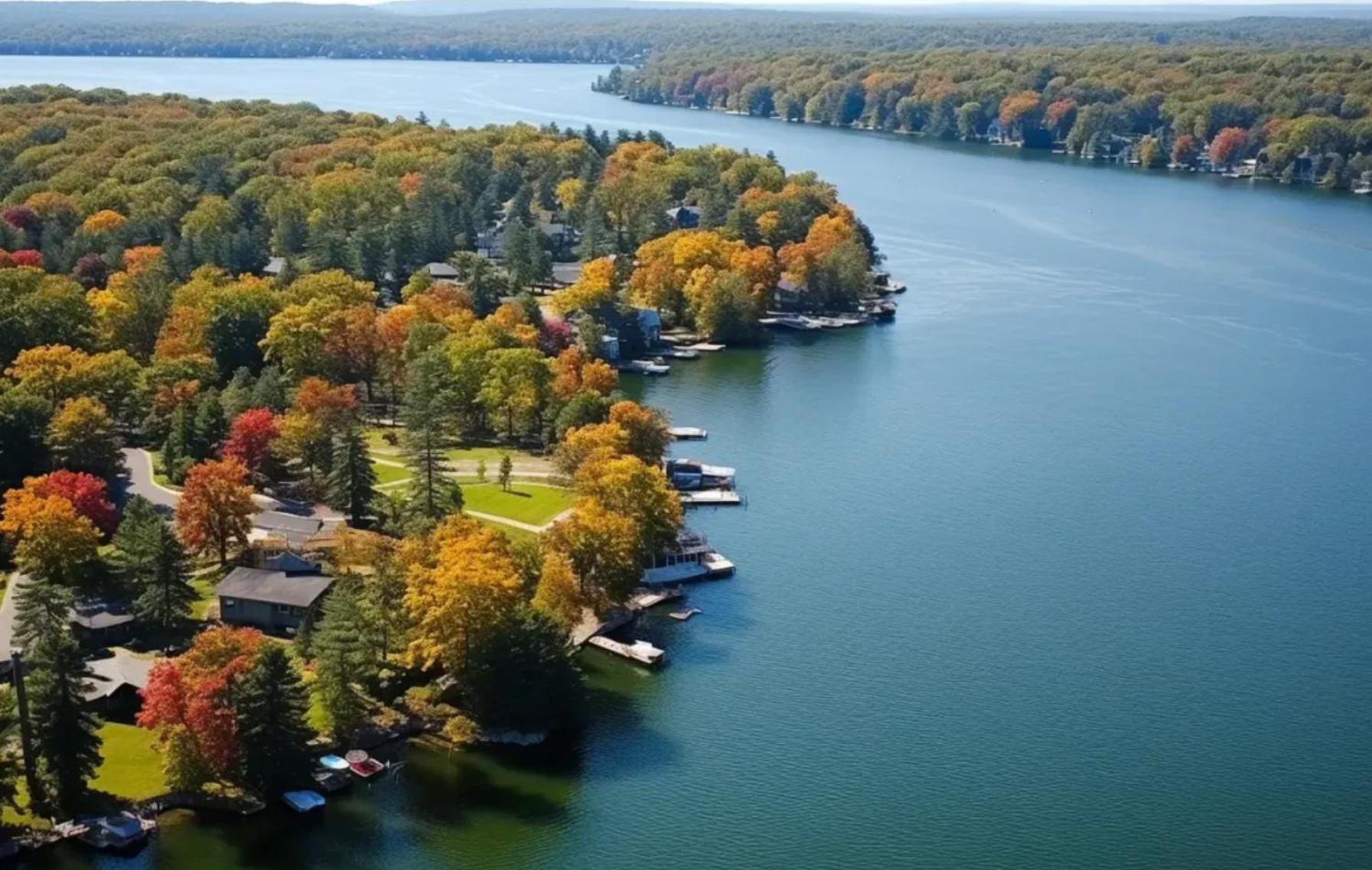 Whiskey Pines Retreat! Single Level Home, Outdoor Firepit, Ac, Bbq! Sleeps 9 In Lake Harmony! المظهر الخارجي الصورة